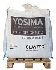 Claytec - Enduit d&#039;argile YOSIMA couleurs de base