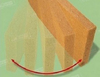 UNGER-DIFFUTHERM - Panneau souple laine de bois UdiFlex (135x57,5 cm)
