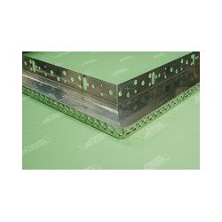 UNGER-DIFFUTHERM - Angle de rail de soubassement alu UdiBase long. 85 cm
