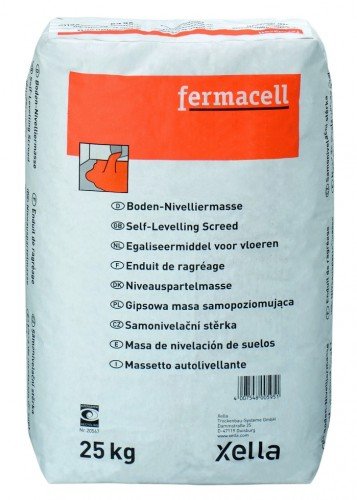 Fermacell - Enduit de ragréage pour plaques de sol, 25 kg (1,4kg/m2/mm)