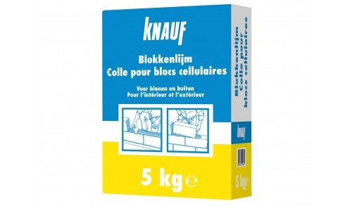 KNAUF - Colle pour blocs cellulaires 5kg