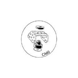 Acoustix - Accessoire PANTERRE cavalier antivibratoire CA60 (60mm)