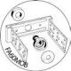 Acoustix - Accessoire PANTERRE fixation antivibratoire FA60 (60mm)