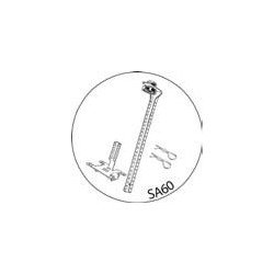Acoustix - Accessoire PANTERRE suspente antivibratoire SA60 (60mm)