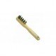 LEMAN - Brosse manuelle bougie 200x60x20 acier laitonné