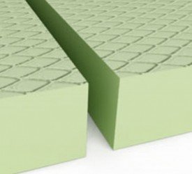 Styrodur 2800 C - Panneau polystyrène bord droit Gauffré 1,25 x 0,60m