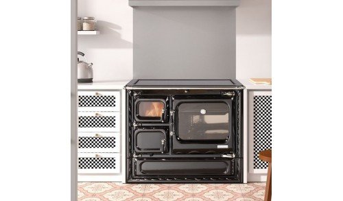 HERGOM - Cuisinières à bois ECLECSYS sortie arrière fonte