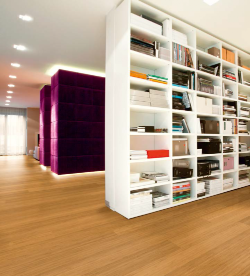 BAMBOOTOUCH - Parquet en bambou Vertical Caramel Ecofloor - Collection Economy - 15x96x960 - Huilé