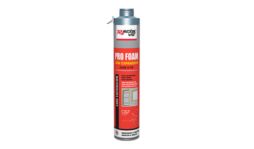Pro Foam Low Expansion Click&Fix 800 ml