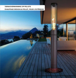 Chauffage à pellet innovant FARO LIGHT