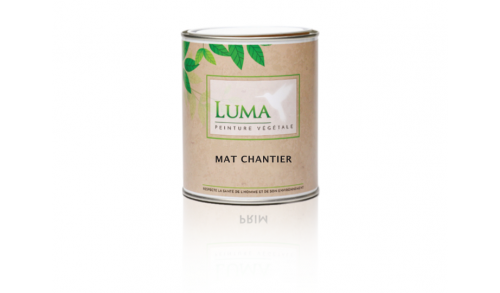 LUMA - Peinture Bio Ecologique 10L: Mat Chantier