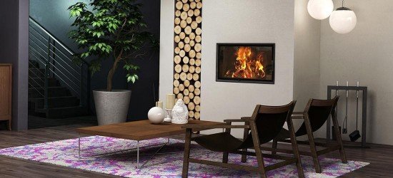 NORDIC FIRE - Poêle chauffage centrale OPTIMUM 80