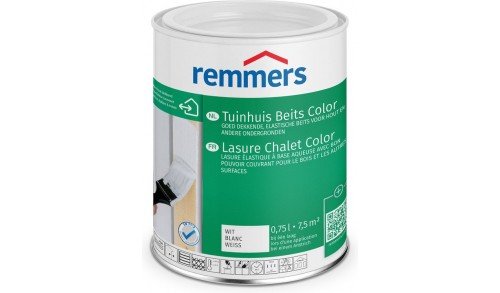 REMMERS - REMMERS - REMMERS - REMMERS - LASURE CHALET COLOR WHITE (RAL 9016) 2,5L