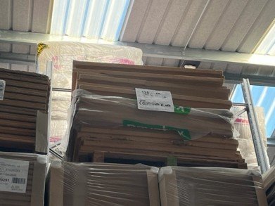 PAVATEX UNGER - Panneau enduisable Ext/Int 1300x790x120 mm - LOT 8,22