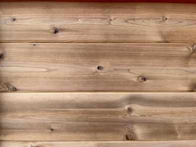 SILVERWOOD - Bardage sapin MOUTIERS - Thermo traité T3 VERT/ MARRON 18x132