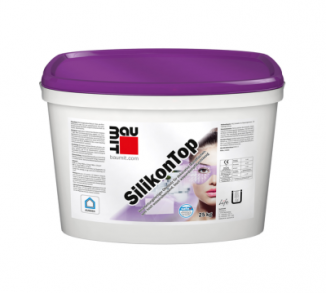 BAUMIT - SilikontTop Crépi BLANC 1,5mm (seau de 25kg)