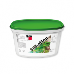 BAUMIT - SilikatTop BLANC taloché 1,5mm (seau de 25kg)