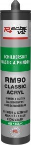 RECTAVIT - RECTA-MASTIC 90 à PEINDRE blanc - 310 ML