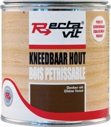 RECTAVIT - BOIS PETRISSABLE chéne foncé - 250 ml