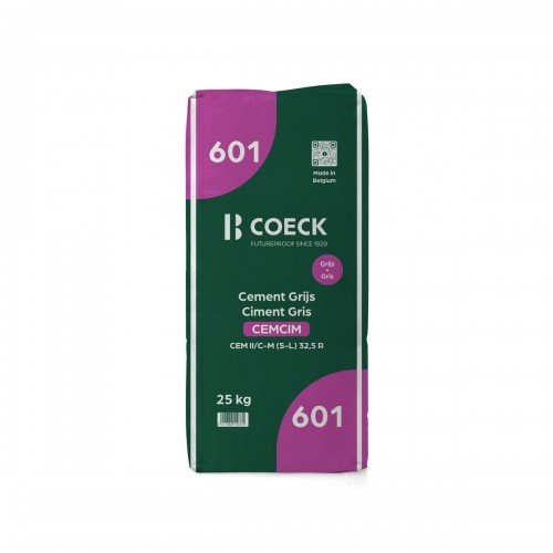 COECK - Ciment Gris CEMCIM (Sac de 25kg)