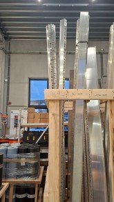 MDB - ALUSOCLE Rail de soubassement 40mm/60mm/70mm/80mm/140mm/170mm