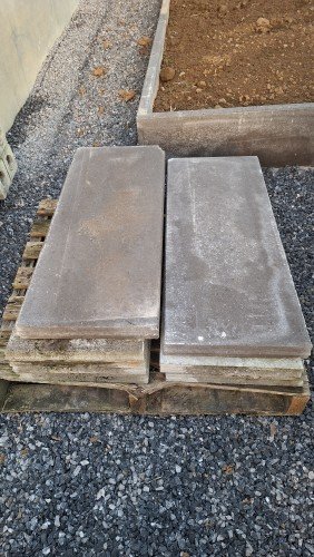 COECK - Bordure 100X40X6CM GRISE