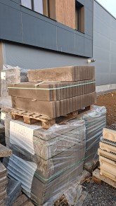 COECK - Bordure 100X20X6CM GRISE