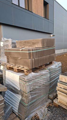 COECK - Bordure 100X20X6CM GRISE