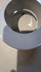 Martens - Tampon á coller 75x110mm GRIS