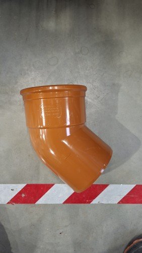 Martens - Coude 1x manchonné 45 Degrés 125