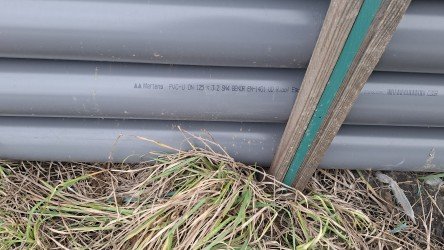 Martens - TUYAUX BENOR SN4 D125X3,2 - 3mts 1xmanchonné gris