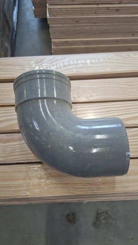 Martens - COUDE BENOR 87° D160mm manchonné gris