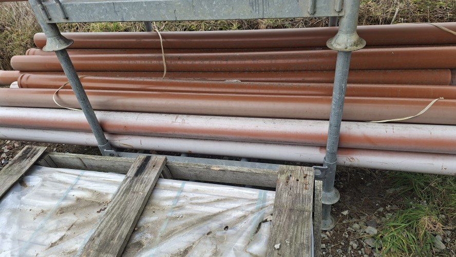 Martens - TUYAUX BENOR SN4 D125x3,2 - 3m manchonné orange