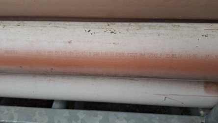 Martens - TUYAUX BENOR SN4 D125x3,2 - 3m manchonné orange