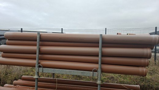 Martens - TUYAUX BENOR SN2 D160x3,2 - 3m/manchonné orange