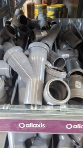 Nicoll - Te simple MF PP 45°. 50mm (1,34kg)