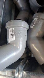 Nicoll - Coude MF. PP 67°30 50mm (0,80kg)