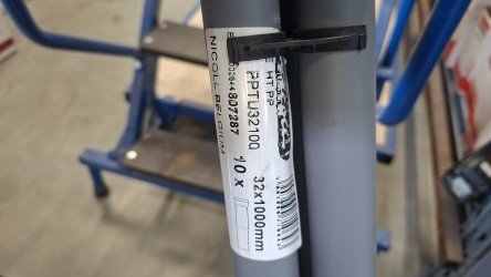 NICOLL - TUBE manchonne PP. 32mm 1M B10 P300