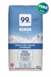 SEMIN - Semin 99 Enduit de LISSAGE, sac 15kg