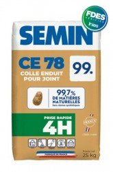 SEMIN - Semin 99 CE 78 Enduit joint 4H, sac 25 kg