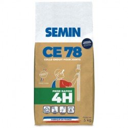 SEMIN - Semin 99 CE78 enduit pour joint 4H 5 Kg