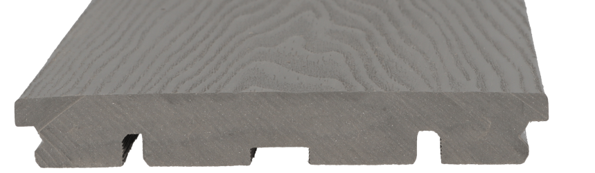 BAMBOOTOUCH - DECKOOTOUCH TERRASSES MASSIVES COMPOSITE RECYCLÉ ( Light Grey SYSTEME IDECKING)