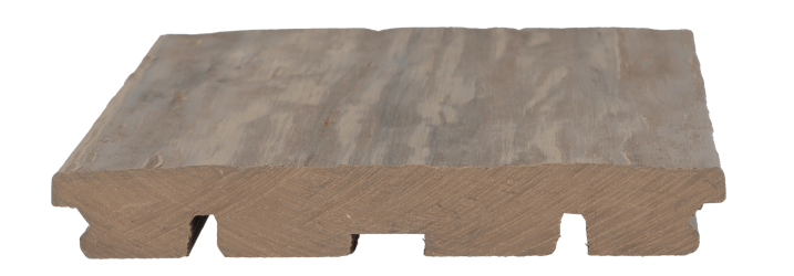 BAMBOOTOUCH - DECKOOTOUCH TERRASSES MASSIVES COMPOSITE RECYCLÉ ( OLD BROWN SYSTEME IDECKING)