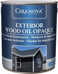 CIRANOVA - Exterior Wood Oil Opaque 0.75 - 2.5L