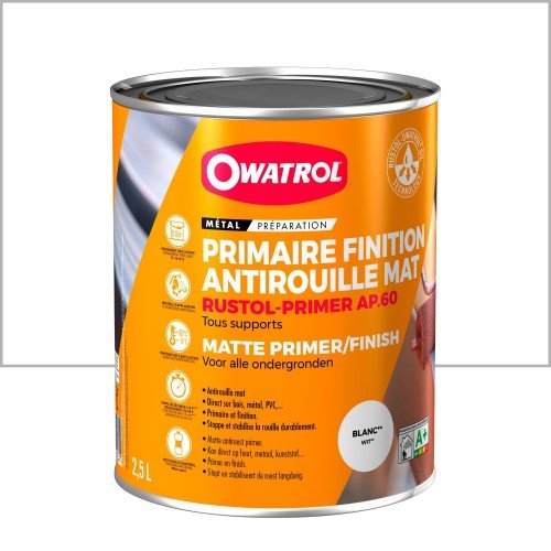 OWATROL - PRIMER FINITION AP60 2,5L 772 BLANC