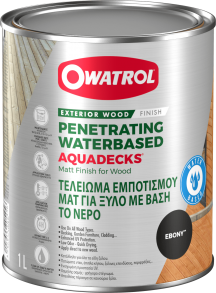 OWATROL- AQUADECKS. 5L EBENE. - 555AA