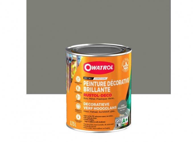 OWATROL - RUSTOL DECO BRILLANT 2,5L RAL 7037