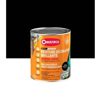 OWATROL - RUSTOL DECO BRILLANT 2,5L RAL 9005