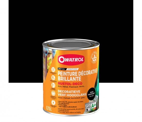 OWATROL - RUSTOL DECO BRILLANT 2,5L RAL 9005
