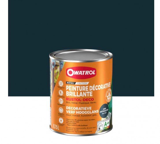OWATROL - RUSTOL DECO BRILLANT 0,75L RAL 7016